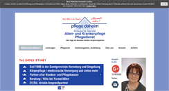 Desktop Screenshot of pflegedaheim.com