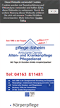 Mobile Screenshot of pflegedaheim.com